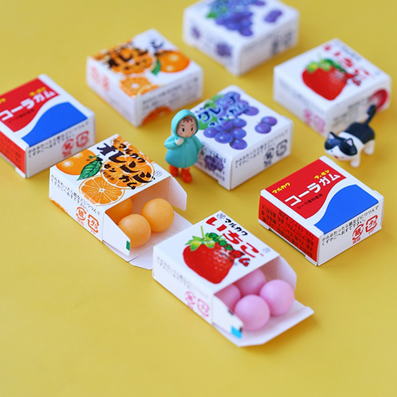 日本進口🇯🇵丸川泡泡糖 葡萄/草莓/哈密瓜/橘子/綜合 古早味日本泡泡糖  彩球口香糖 泡泡糖 小口香糖 古早味零食