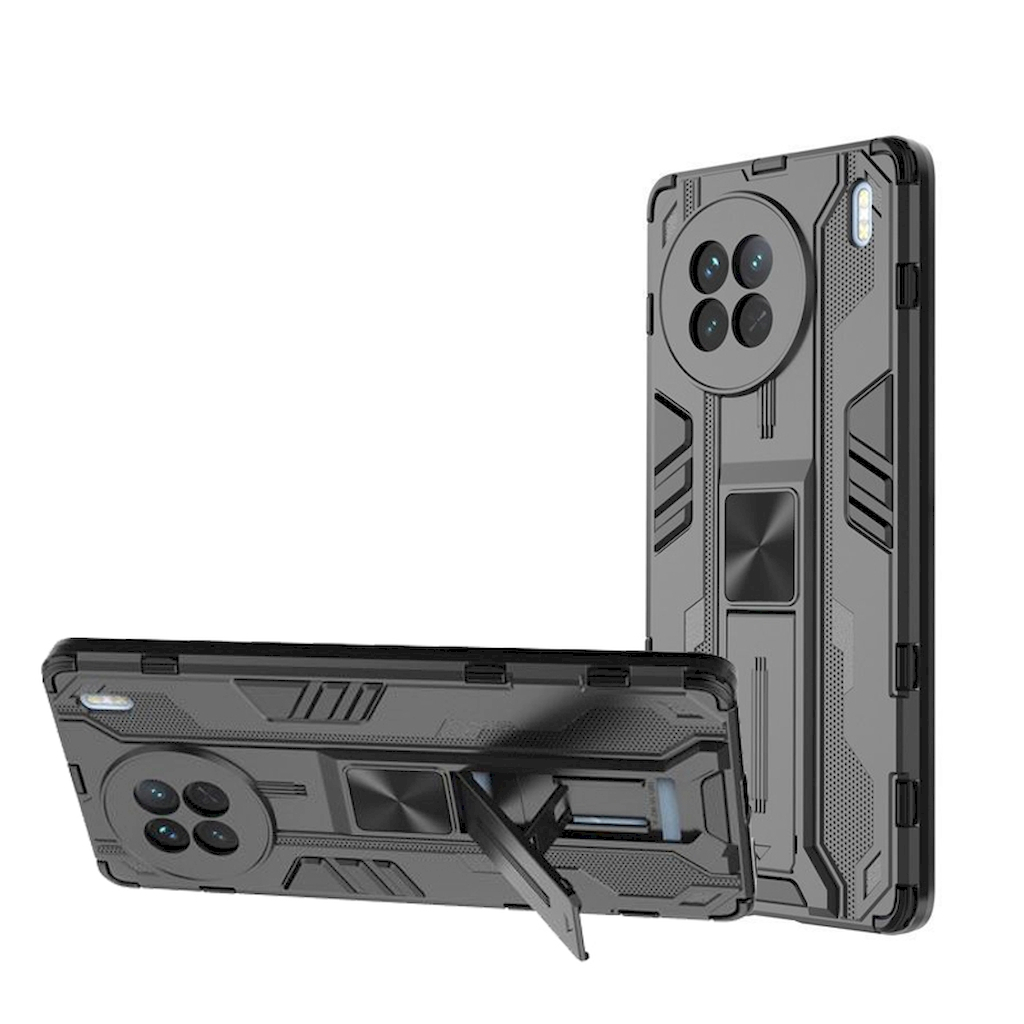 Vivo X90 Pro X90 雙層保護殼 雙層防摔矽膠包邊鎧甲盾支架全包手機殼背蓋手機套
