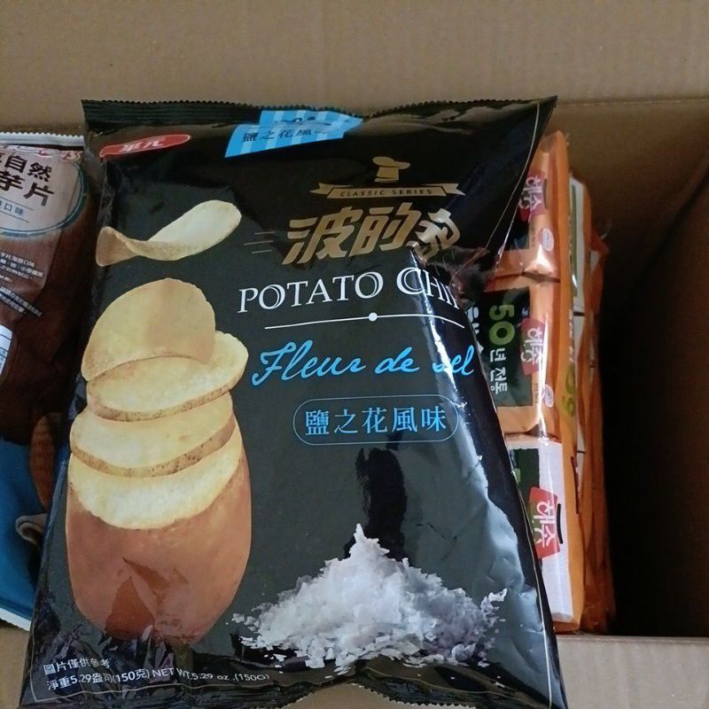 華元波的多洋芋片-鹽之花風味150g