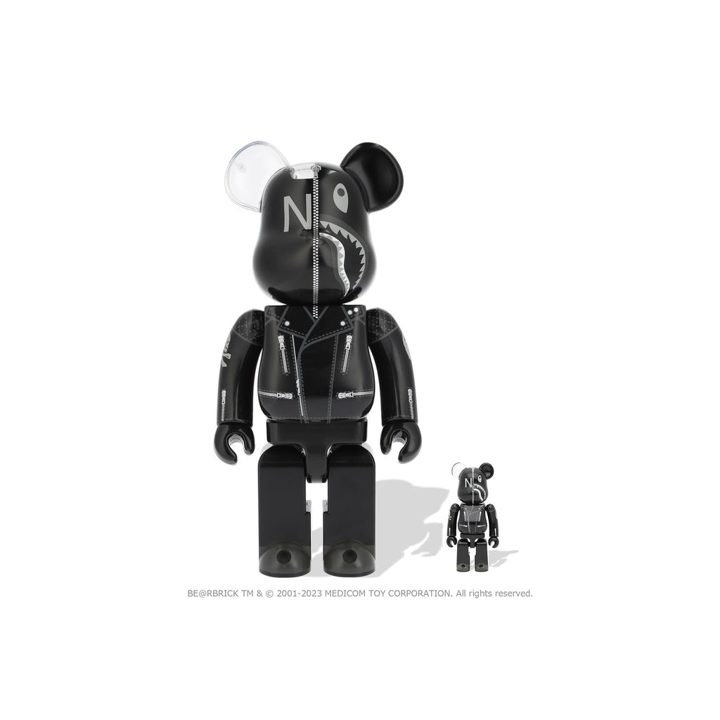 AirRoom【現貨】BE@RBRICK BAPE NEIGHBORHOOD 庫柏力克 公仔 皮衣 400%+100%