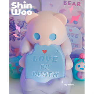 👻幽靈熊小夜燈👻ShinWoo誓死不渝 led桌燈 氛圍燈 夜光燈 幽靈熊周邊 可愛禮物 設計師公仔 玩具