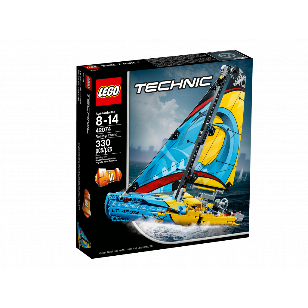 LEGO 樂高42074 Racing Yacht 競速賽船（已絕版）