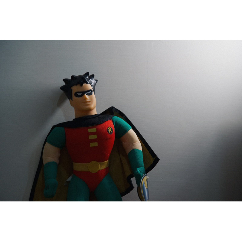 ROBIN 羅賓 布偶 娃娃 玩偶 蝙蝠俠 DC 美式復古 老物 老玩具 玩具收藏模型公仔擺飾