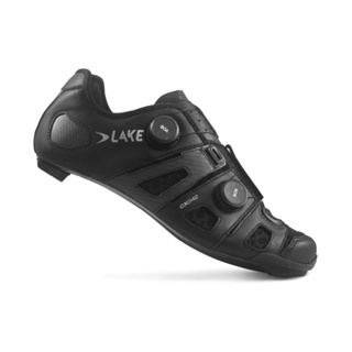 [SIMNA BIKE]LAKE CX242系列碳纖/熱塑型公路卡鞋 - 黑色 公路車/自行車/腳踏車