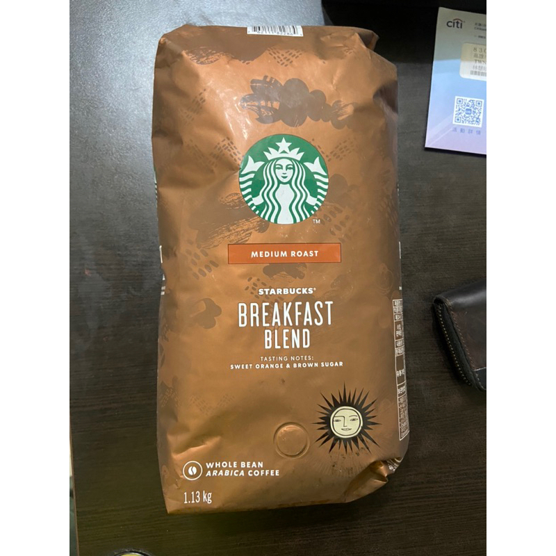 現貨好市多代購-Starbucks 星巴克 早餐綜合咖啡豆 1.13公斤