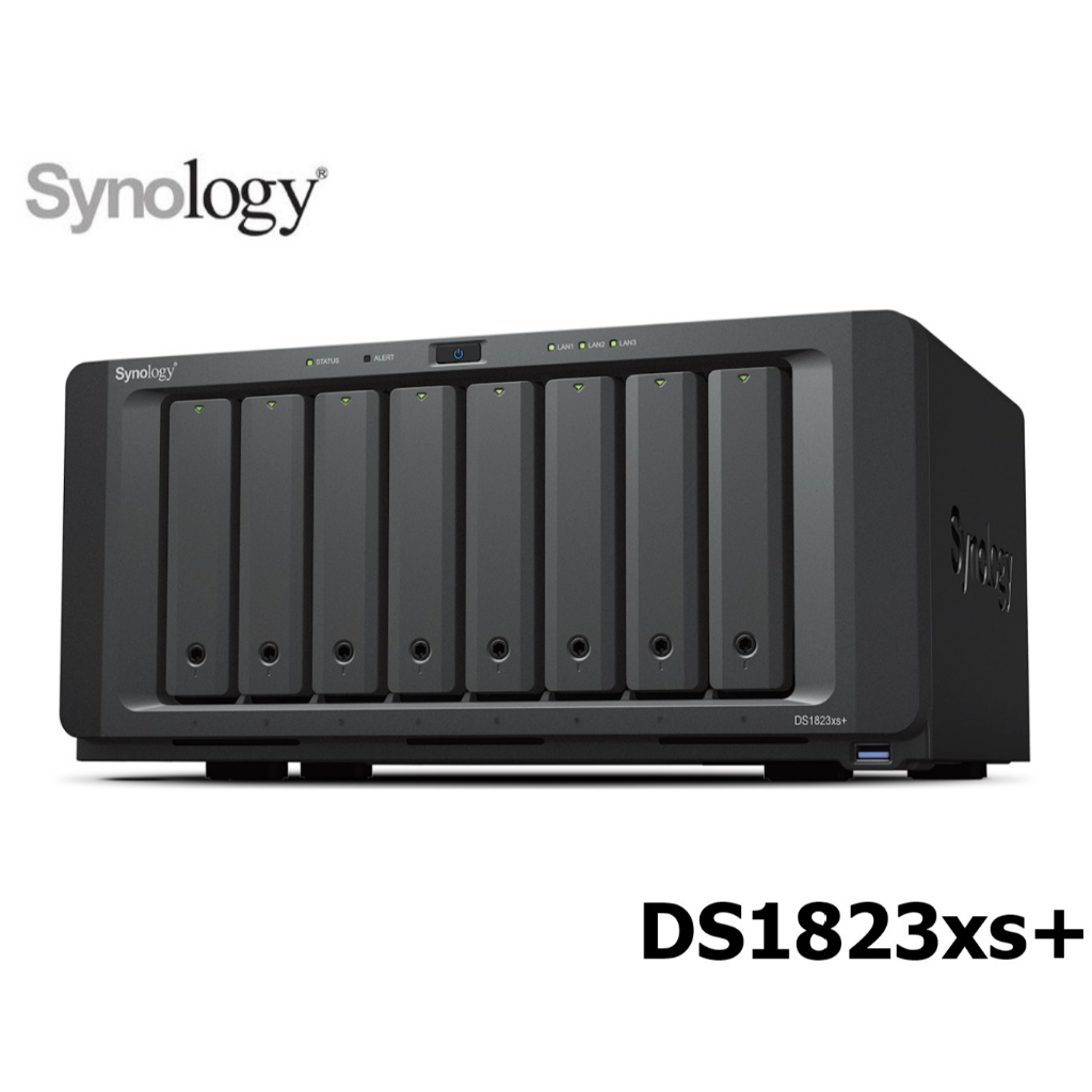 【含稅公司貨】Synology群暉 DS1823xs+ 8bay NAS網路儲存伺服器 (取代DS1621xs+)