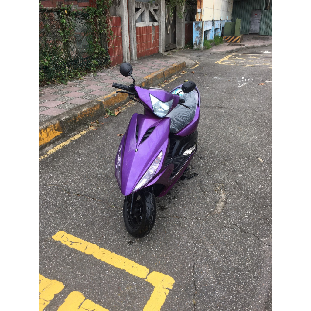 Y122【YAMAHA 山葉機車】 2009年 RS Z 100 少見的紫色