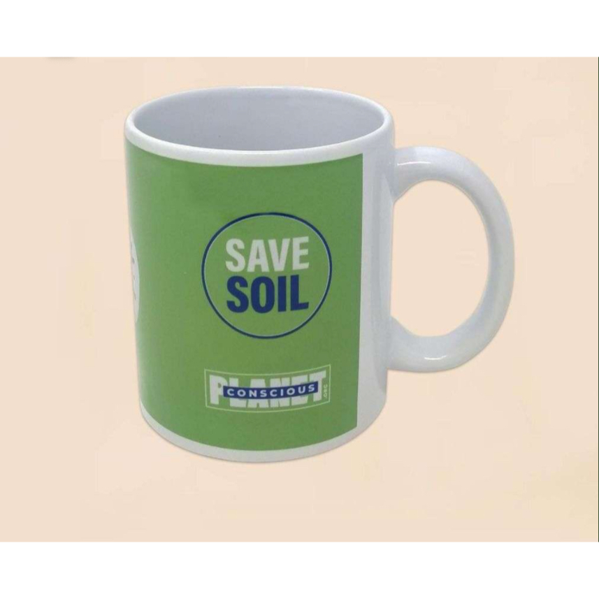 ISHA LIFE Save Soil 陶瓷馬克杯
