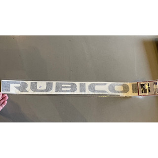 ( KAKA )美國製18-23 Jeep Wrangler RUBICON JL LOGO貼紙(灰色地圖紋限量款)
