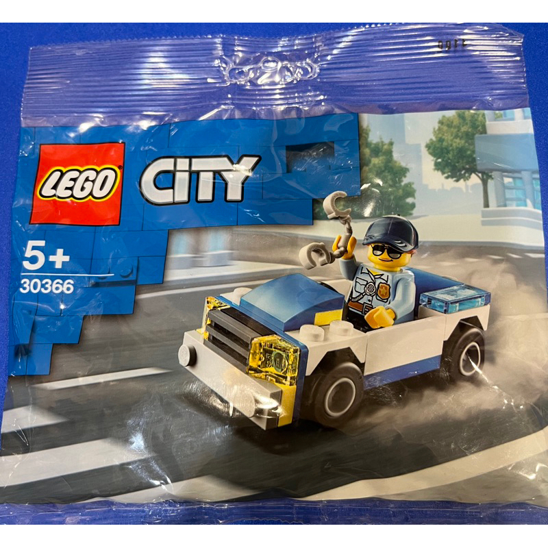 樂高 LEGO city系列 30366 警車 女警 polybag