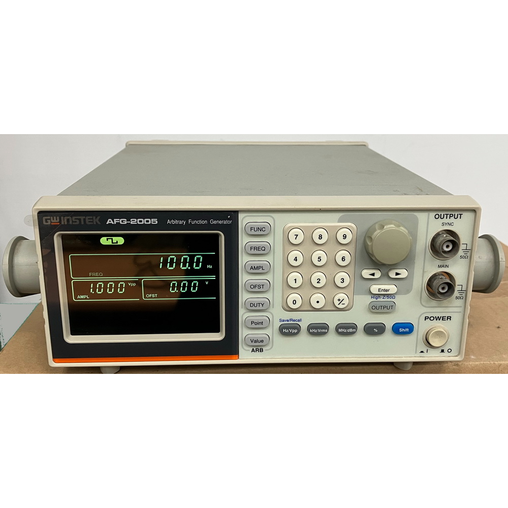 GW-INSTEK 固緯 AFG-2005 5MHZ 數位 波形產生器 訊號產生器 函數信號產生器