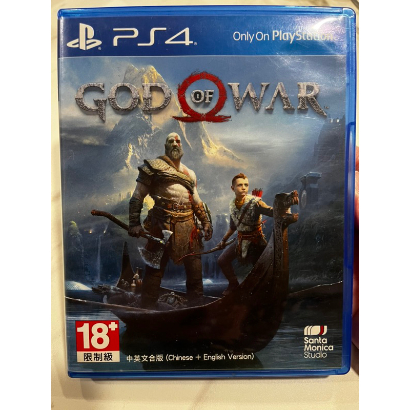 PS4二手遊戲 戰神4 God of War 中英文合版