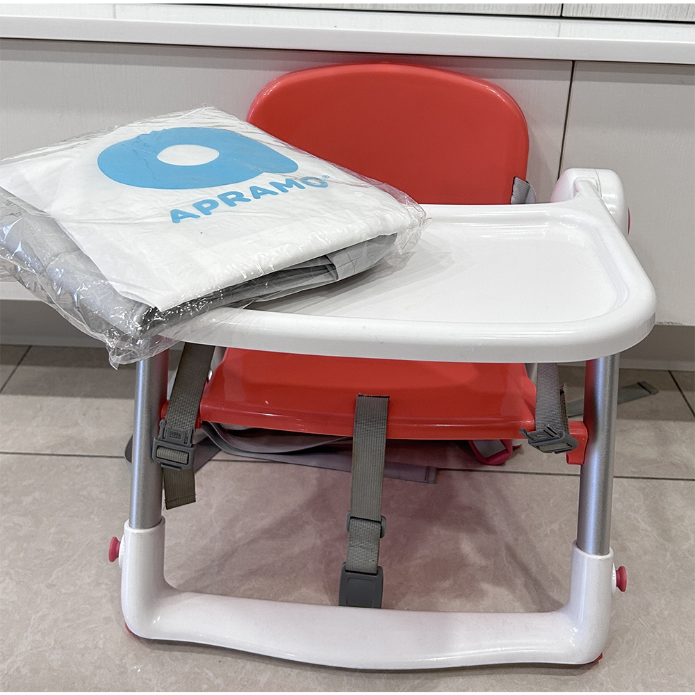 APRAMO 折疊餐椅 西柚紅 送全新坐墊&amp;收納袋
