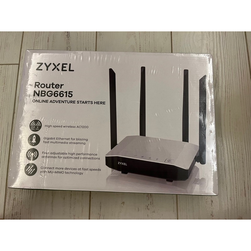 ZyXEL NBG6615 AC1200 雙頻大功率無線Gigabit路由器