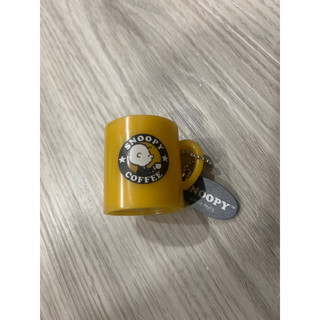 snoopy 史努比 咖啡杯吊飾 查理布朗 拉花