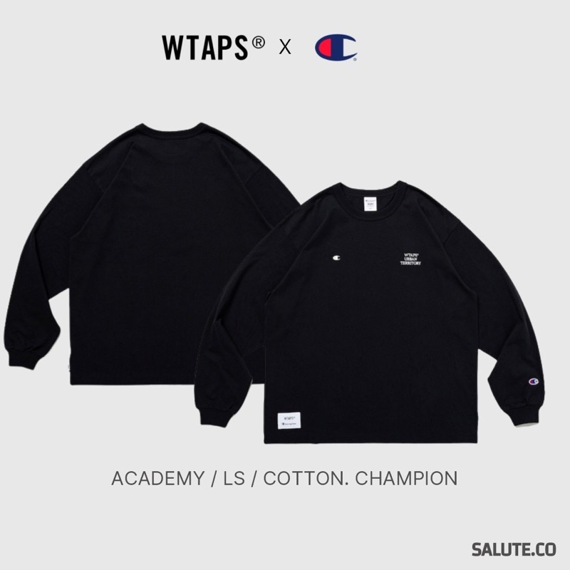 トップス WTAPS ACADEMY/CREW NECK/CTPL. CHAMPION Champion x WTAPS: A Fusion of Classic Sportswear and