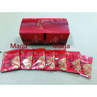 Maga茶葉 台灣高山紅茶茶包 一盒30包 220元