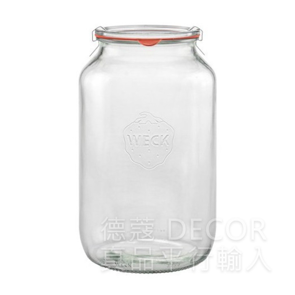 德國 Weck 776 玻璃罐 (附玻璃蓋+密封圈L) Tulip Jar 3000ml (WK050)