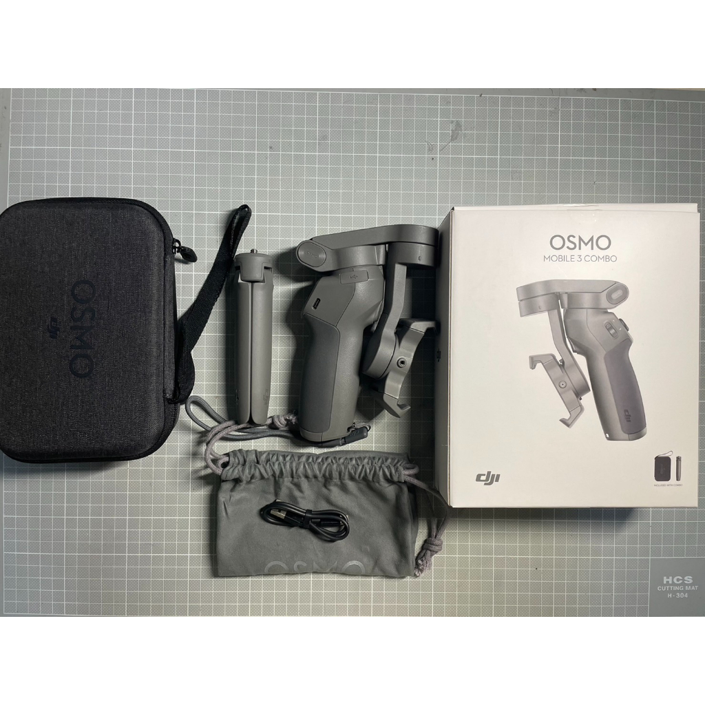 OSMO MOBILE 3 COMBO 三軸穩定器(套裝版、八成新)