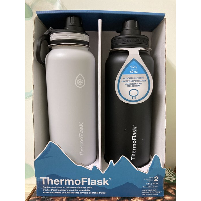 Thermoflask 不鏽鋼保冷瓶 1.2公升 X 2件組  保溫瓶 新莊可自取 【佩佩的店】COSTCO 好市多