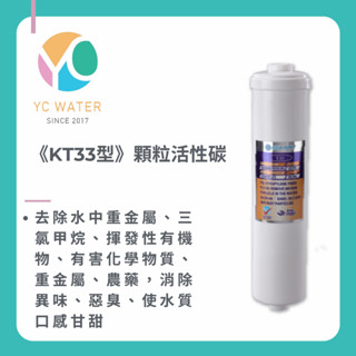 後置 KT33顆粒活性炭濾心