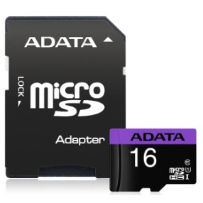 【超全】ADATA威剛Premier microSDHC UHS-I U1 16G記憶卡(附轉卡)