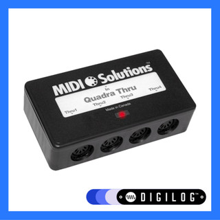 【DigiLog】MIDI Solutions Quadra Thru MIDI 介面 1 in 4 out