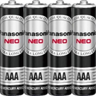 [士東工具] Panasonic 國際牌 碳鋅電池4號AAA電池 (R03NNT/1.5V黑錳電池/乾電池)