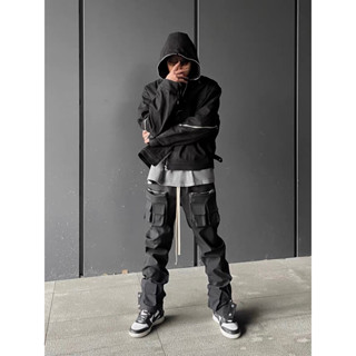 《Chen Shop》SKPN Nylon Tactical Cargo Pants 複合 尼龍 工裝 長褲 微喇叭