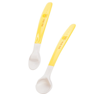 黃色小鴨  兒童筷子 / 湯匙組 / 可彎曲叉匙組 / 可彎曲湯匙/感溫湯匙組 / 造型筷盒組 [福利品]