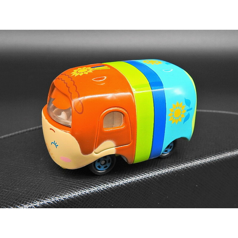 中古品無盒 TOMICA 迪士尼 疊疊樂 TSUM TSUM 安娜公主 眨眼版 多美小汽車