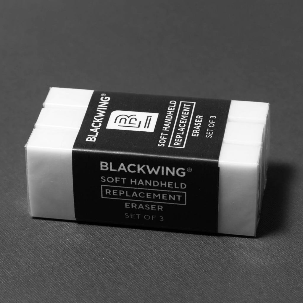 美國 Palomino Blackwing 手持式鋁殼橡皮擦補充組 (3個/組)