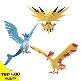 萬代 PB限定 精靈寶可夢 SCALE WORLD 關都地方 急凍鳥 雷鳥 火鳥 套裝 代理 現貨 玩具e哥73888