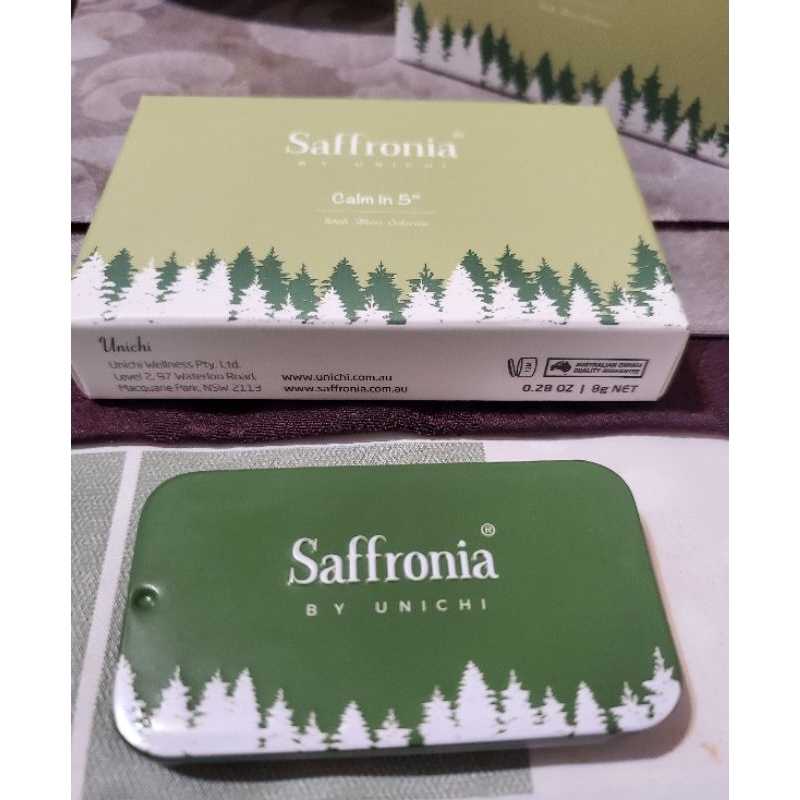 Unichi Saffronia calm in 5 冷靜香 療癒性情緒香膏 8g
