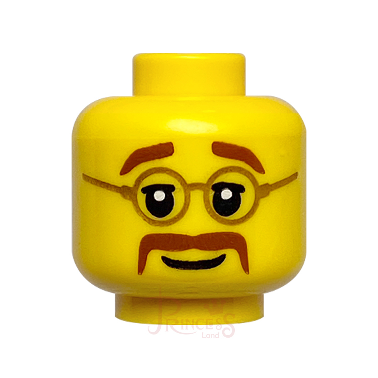 公主樂糕殿 LEGO 8831 嬉皮客 頭 哈們 Chill臉 煙霧瀰漫 眼鏡 黃色 3626bpb0691 A294