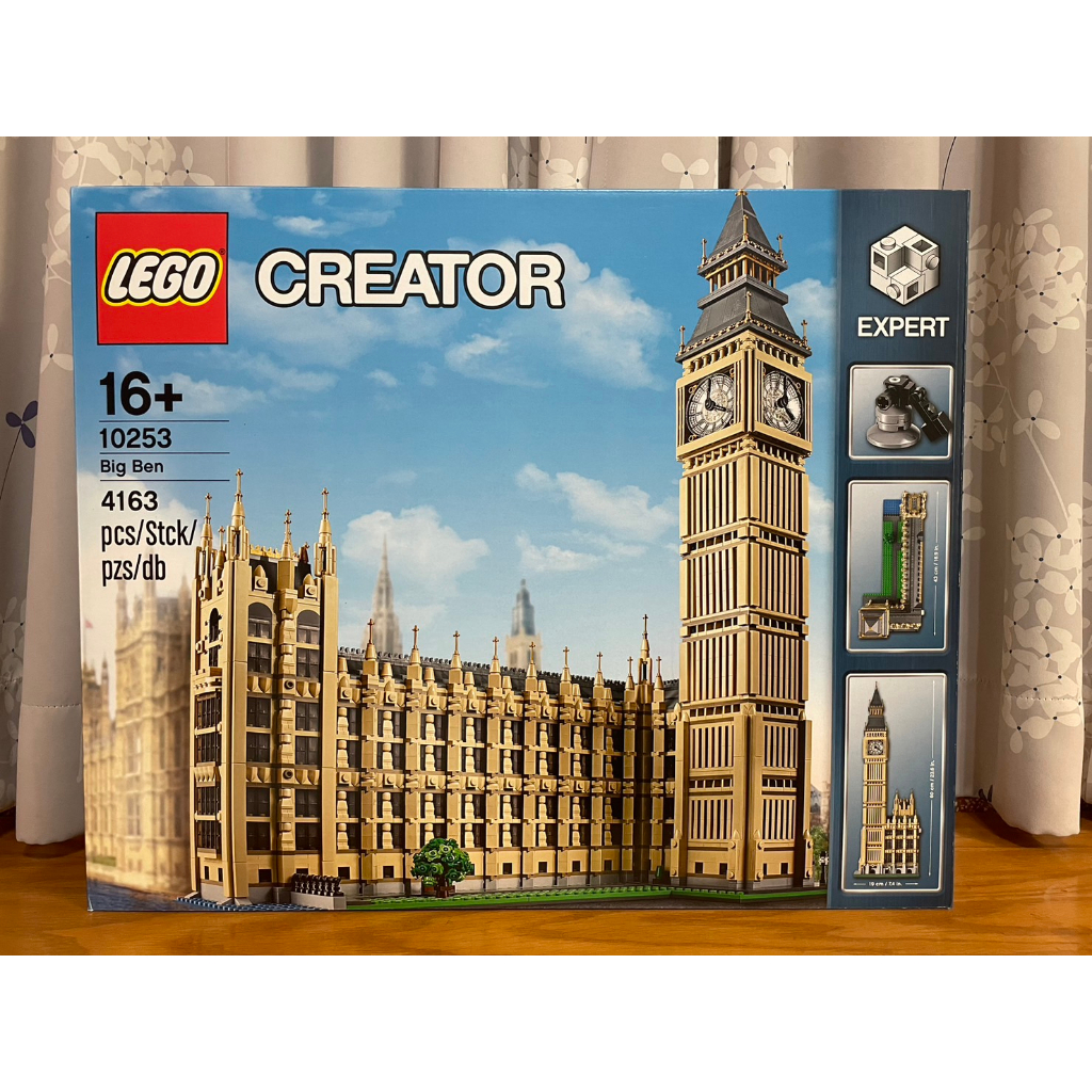 【椅比呀呀|高雄屏東】LEGO 樂高 10253 大笨鐘 Big Ben 絕版 倫敦 英國