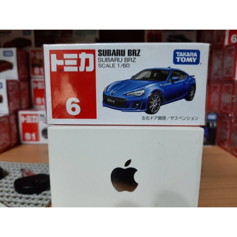 Tomica 6 BRZ 全新未拆 絕版 附膠盒