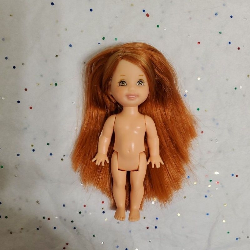 barbie kelly 1994早期 小凱莉 雙色髮小芭比 Jenny歌手 裸娃 二手