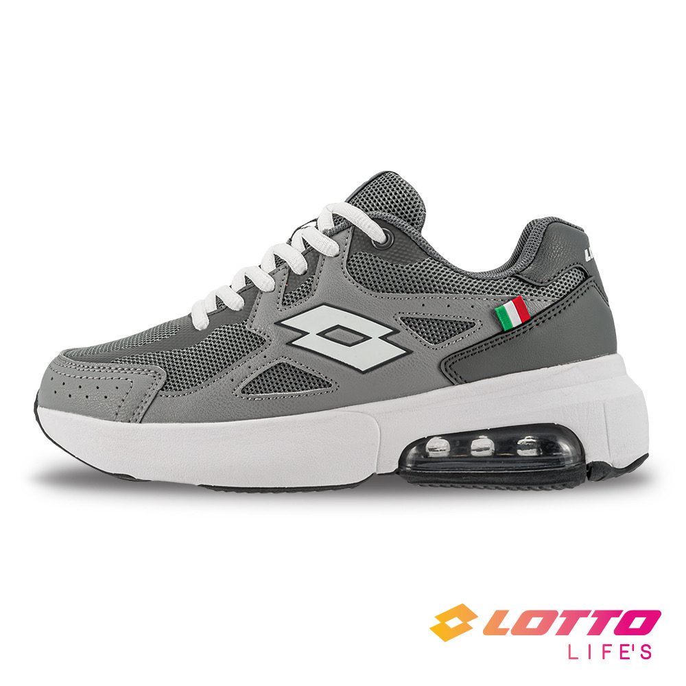 LOTTO樂得-義大利第一品牌 女鞋 ARIA'91 氣墊跑鞋 運動鞋 休閒運動鞋 [LT3AWR7208]灰【巷子屋】