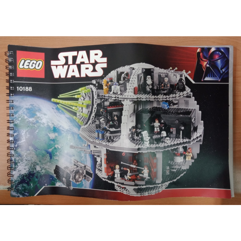 2 O《LEGO‧ STAR WARS #10188 樂高手冊 (只有手冊，沒有積木)》