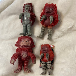 現貨 Pigmon 皮古蒙 Garamon 卡拉蒙 老膠 1983 1999 2005 2015 實拍如圖 奧特怪獸