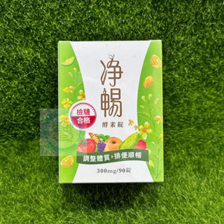 【特惠】現貨！大漢酵素 淨暢酵素錠 90粒/瓶 20錠/盒 升級配方 全素 期限2025年㊣阿寶㊣