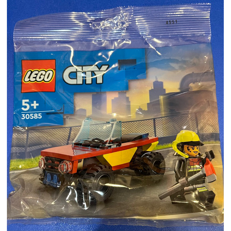 ❗️現貨❗️《超人強》樂高LEGO 30585 City 消防車 消防員 polybag