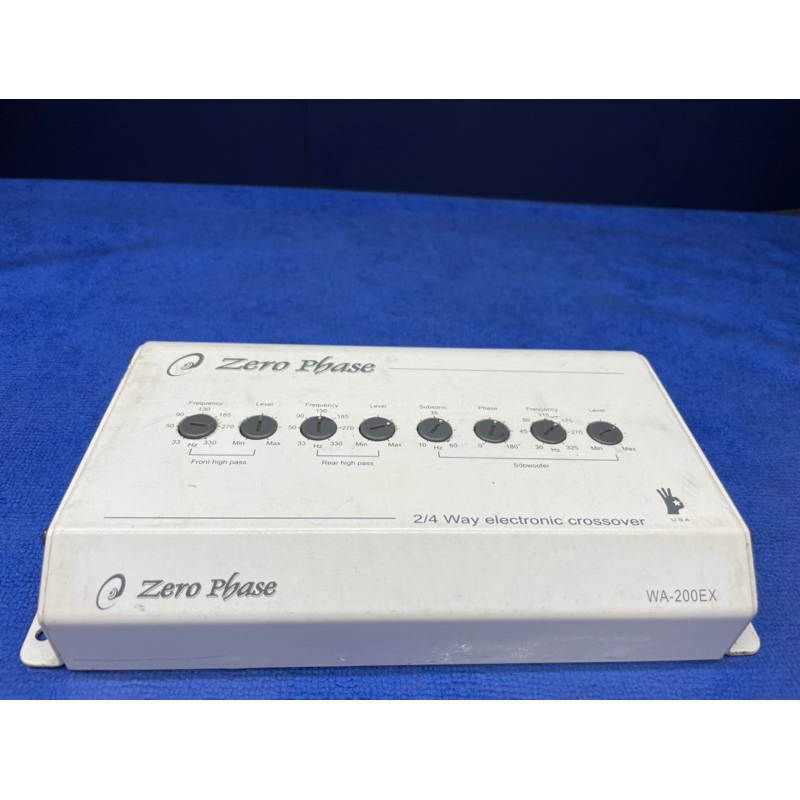 新竹湖口阿皓汽車音響：售美國 ZERO PHASE 電子分音器 便宜賣 售1300