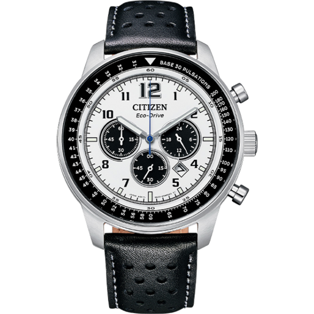 ∣聊聊可議∣CITIZEN 星辰 亞洲限定款 熊貓 光動能計時手錶 CA4500-32A