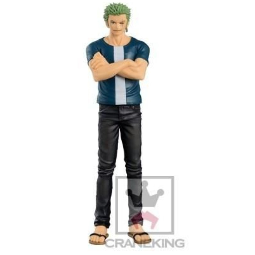 全新 日版 金證 景品 海賊王 航海王 Jeans Freak DXF NSFR 牛仔褲系列 Vol.6 索隆 黑色