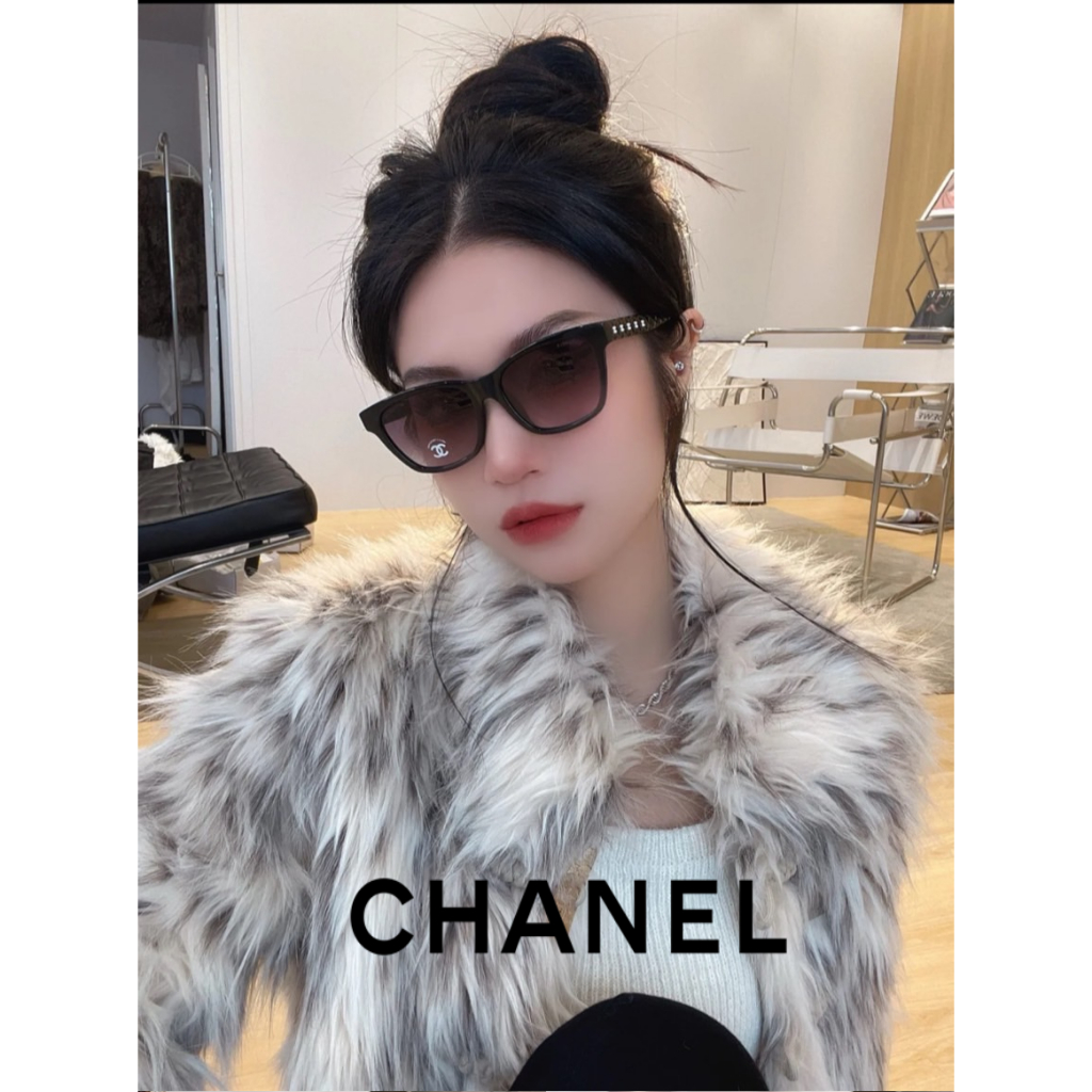 【現貨】麗睛眼鏡Chanel【可刷卡分期】香奈兒 CH5484 太陽眼鏡 香奈兒熱賣款 小香眼鏡 香奈兒 網紅瑪菲斯同款
