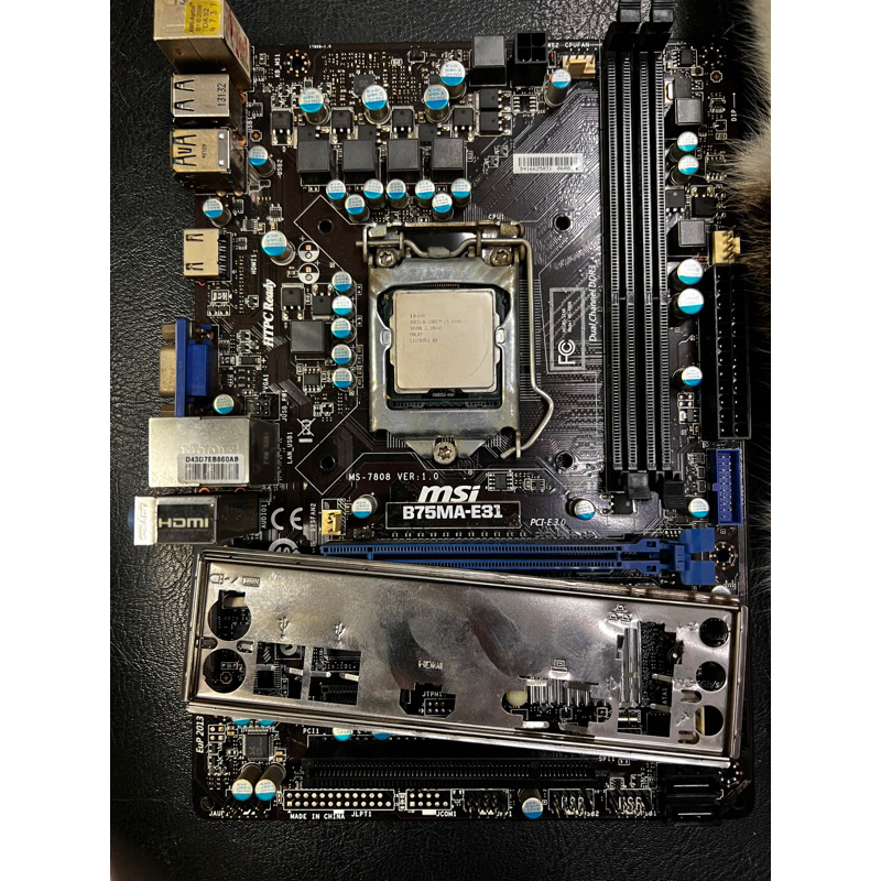 intel core i5-2400+MSI B75MA-E31