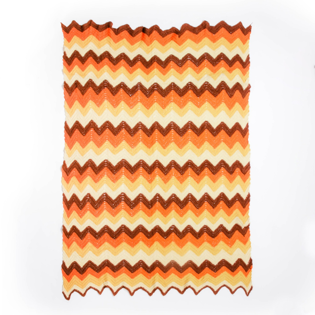 Crochet Blanket 鉤針編織毯 二手 古著 Vintage Homedecor 地毯 地墊