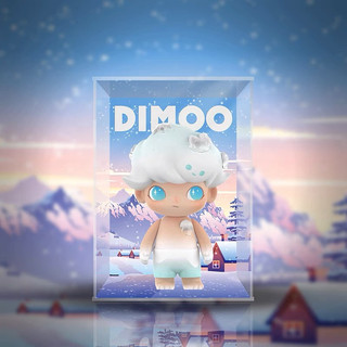 《Yao 挖寶趣》POPMART 泡泡瑪特 Mega Dimoo 1000% 雪人 盲盒 設計師公仔 專用展示盒
